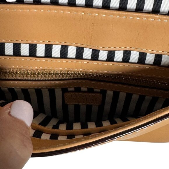 Frances Valentine Maggie Natural Vachetta Leather Crossbody Bag NWT - Picture 9 of 11